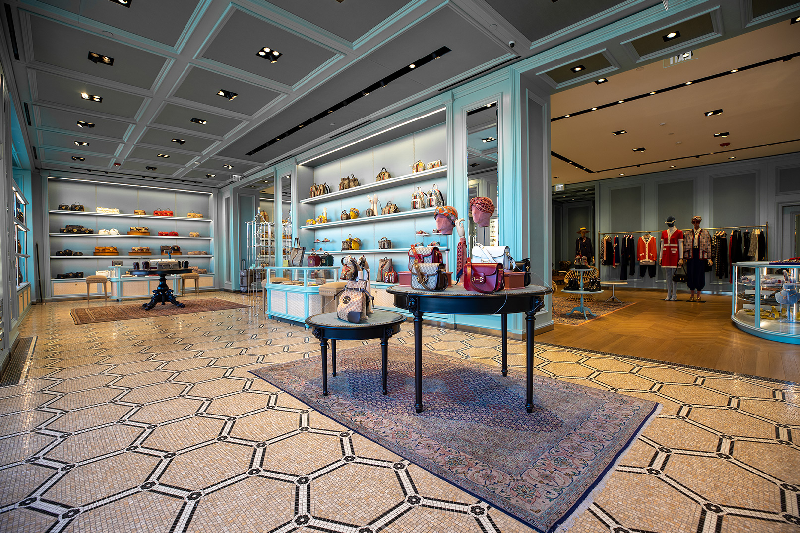 Gucci store interior